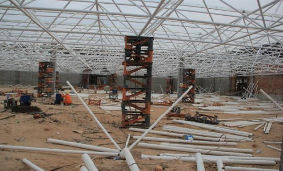 日喀则盘点钢结构网架装配的步履和相关关注变乱